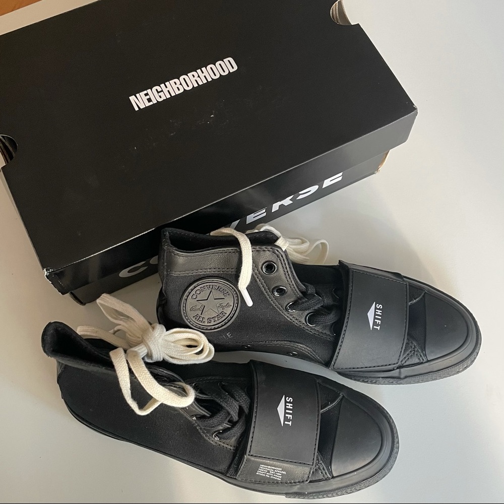 Rare ConverseXNeighborhood Mono Black Kicks in 7.5
